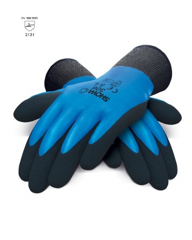 Latexbelagd Handske Showa 306